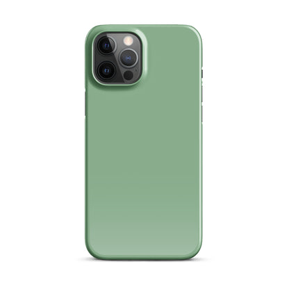 Dark Sea Green Snap case for iPhone®