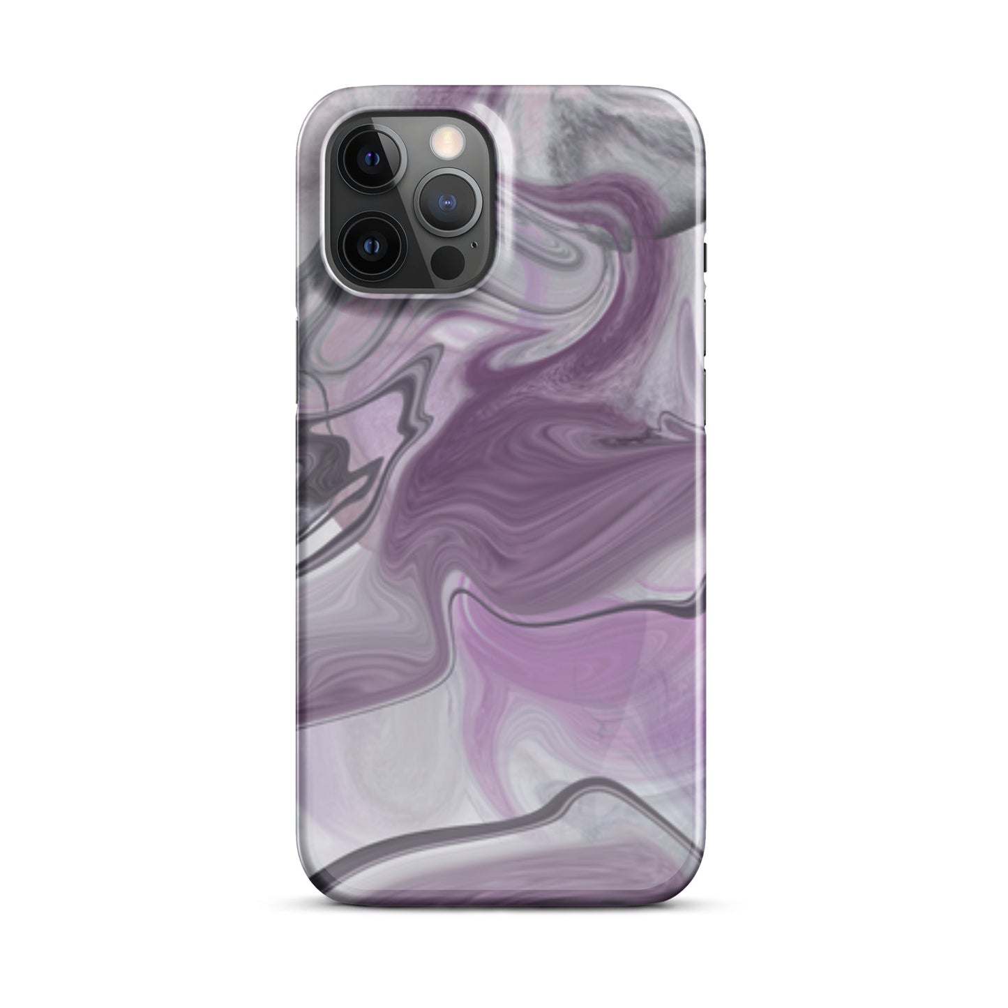 Purple Marble Snap case for iPhone®