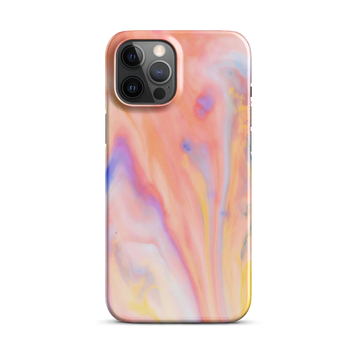 Coral Marble Snap case for iPhone®