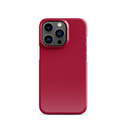 Burgundy Snap case for iPhone®