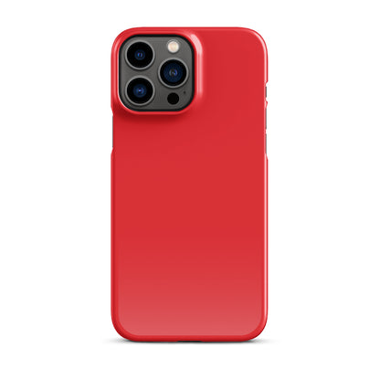 Rad Red Snap case for iPhone®