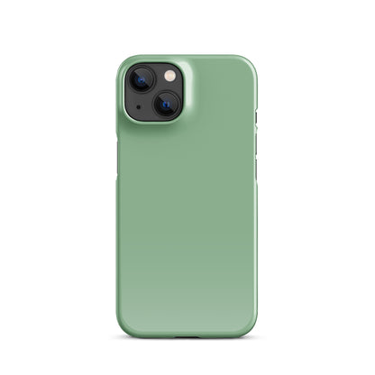 Dark Sea Green Snap case for iPhone®