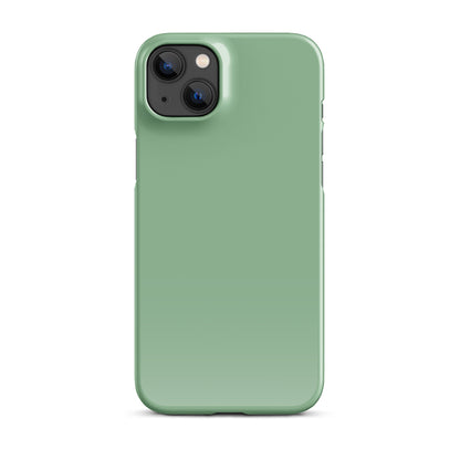 Dark Sea Green Snap case for iPhone®