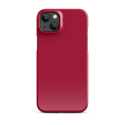 Burgundy Snap case for iPhone®