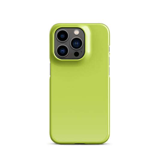 Lime Green Snap case for iPhone®
