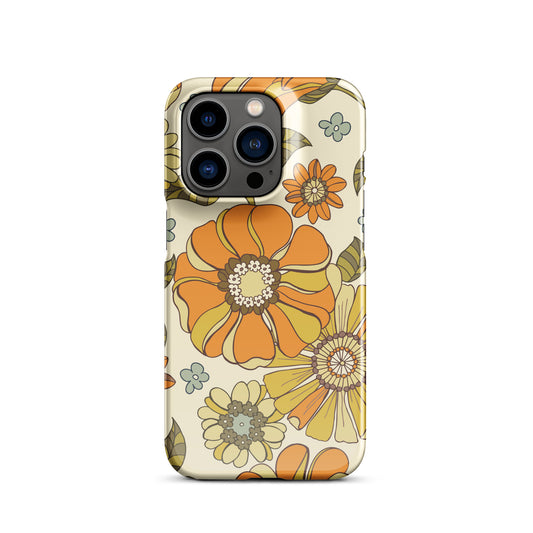Vintage Floral Snap case for iPhone®