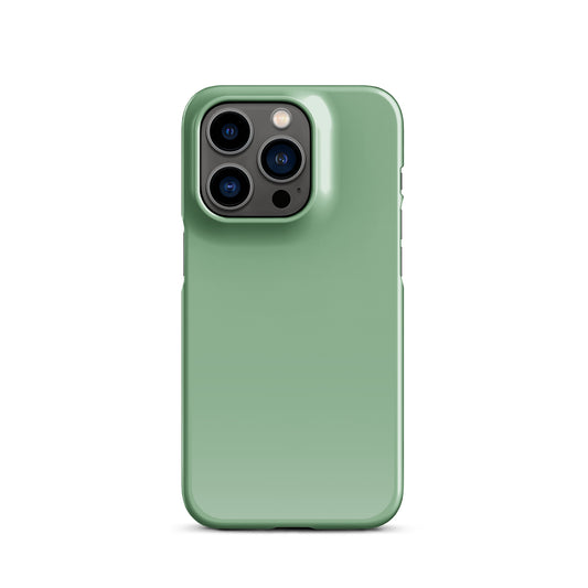 Dark Sea Green Snap case for iPhone®