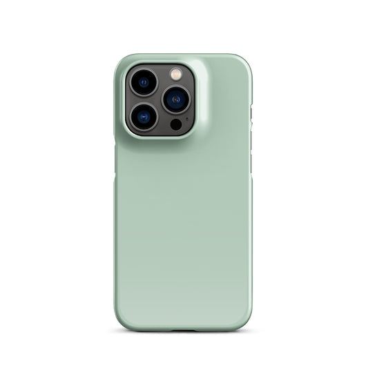 Pale Green Snap case for iPhone®