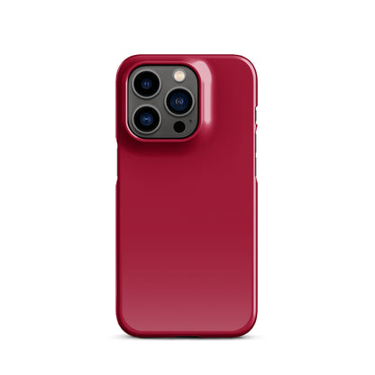 Burgundy Snap case for iPhone®