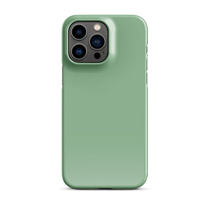 Dark Sea Green Snap case for iPhone®