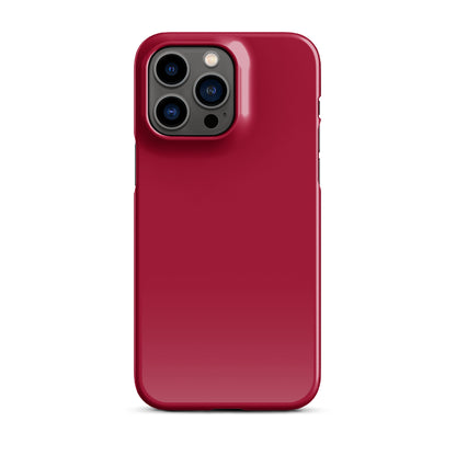 Burgundy Snap case for iPhone®