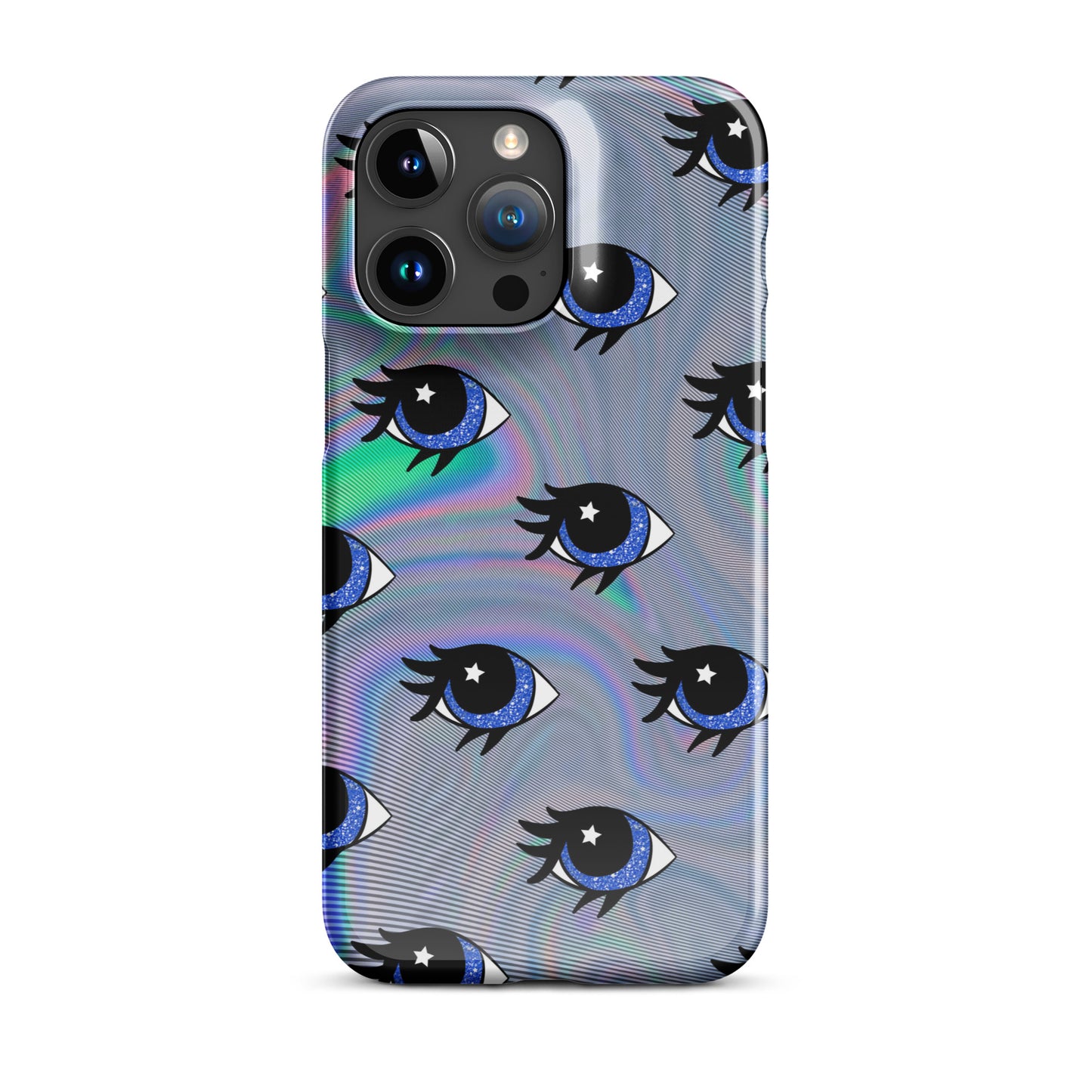 Holographic Eyes Snap case for iPhone®