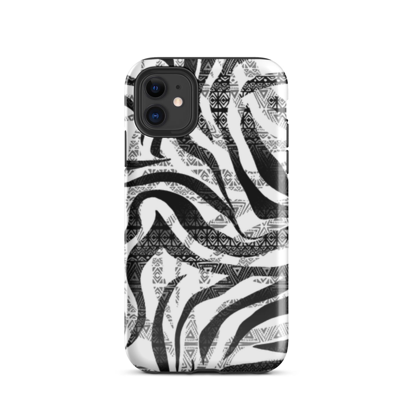 Zebra Print Tough Case for iPhone®