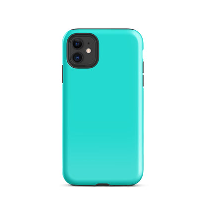 Neon Blue Tough Case for iPhone®