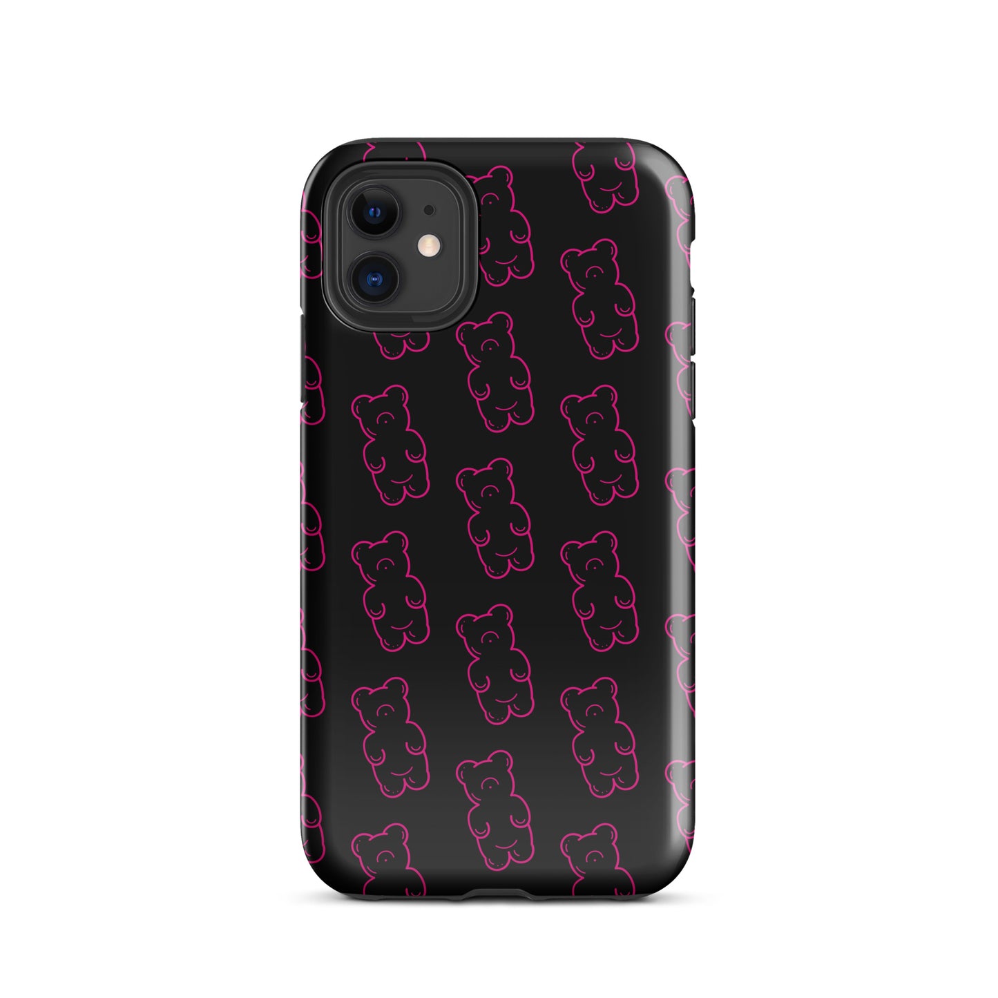 Gummy Bears 🐻 in Black Tough Case for iPhone®