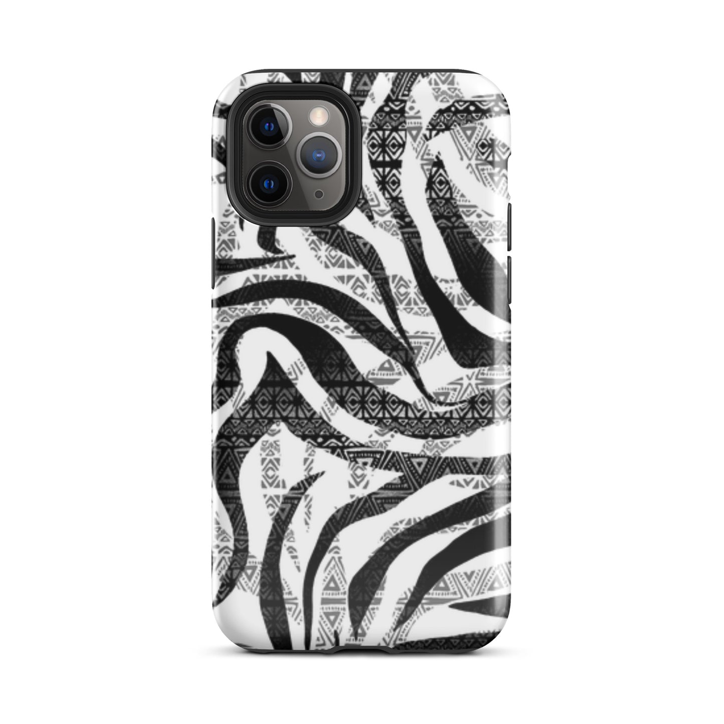 Zebra Print Tough Case for iPhone®