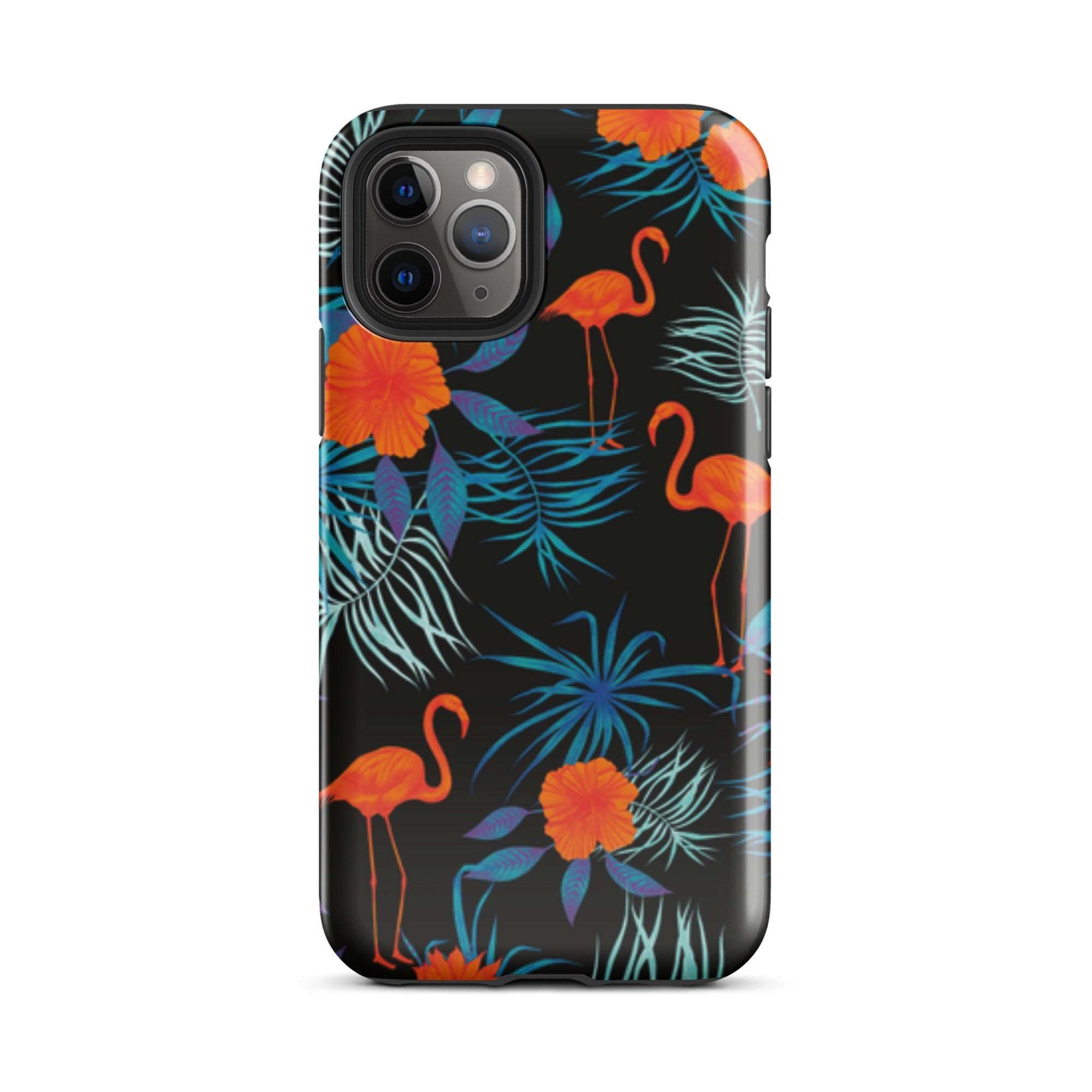 Flamingos Tough Case for iPhone®