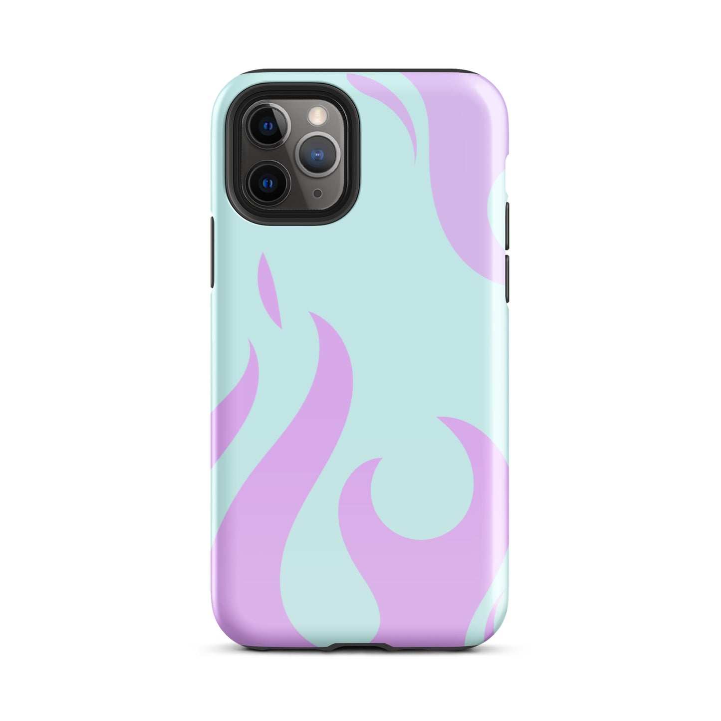 Purple Flame Tough Case for iPhone®