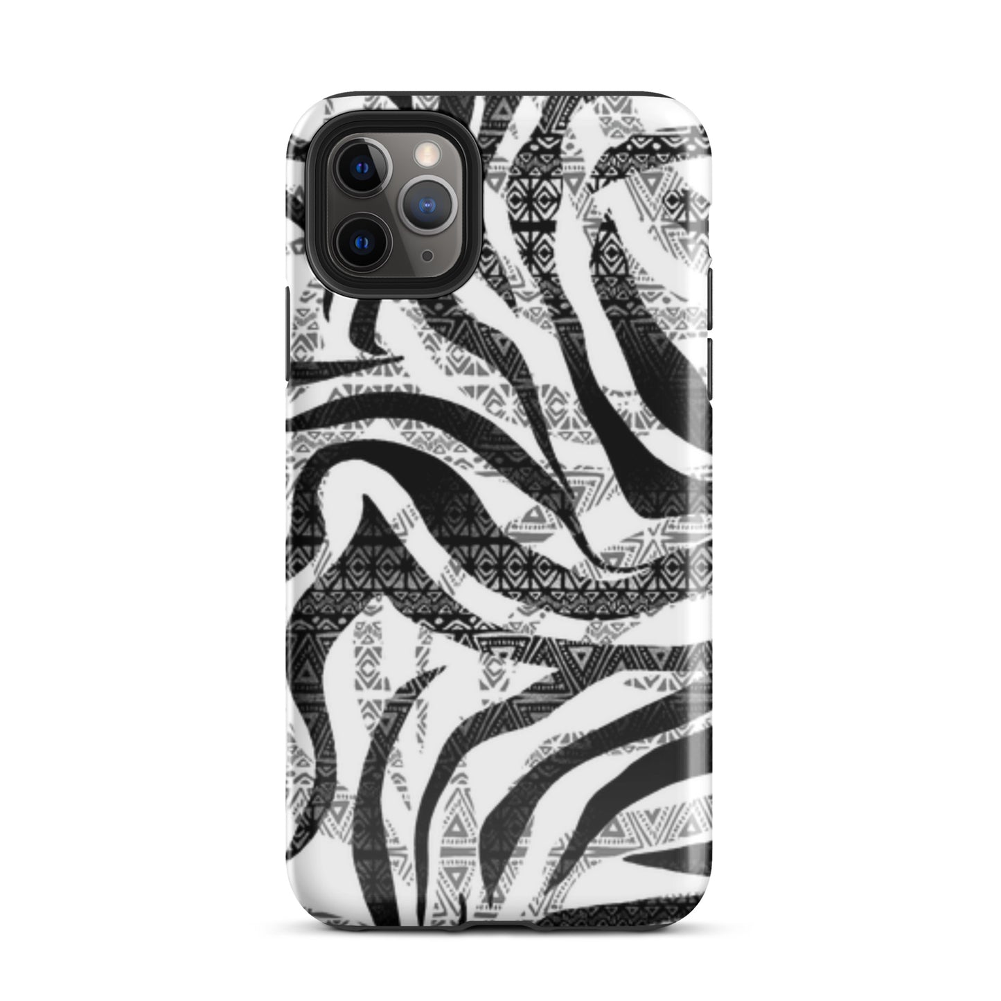 Zebra Print Tough Case for iPhone®