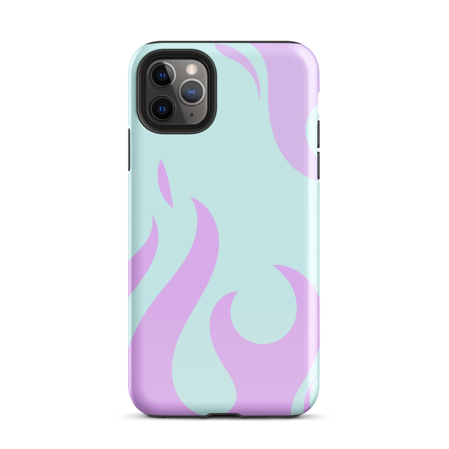 Purple Flame Tough Case for iPhone®