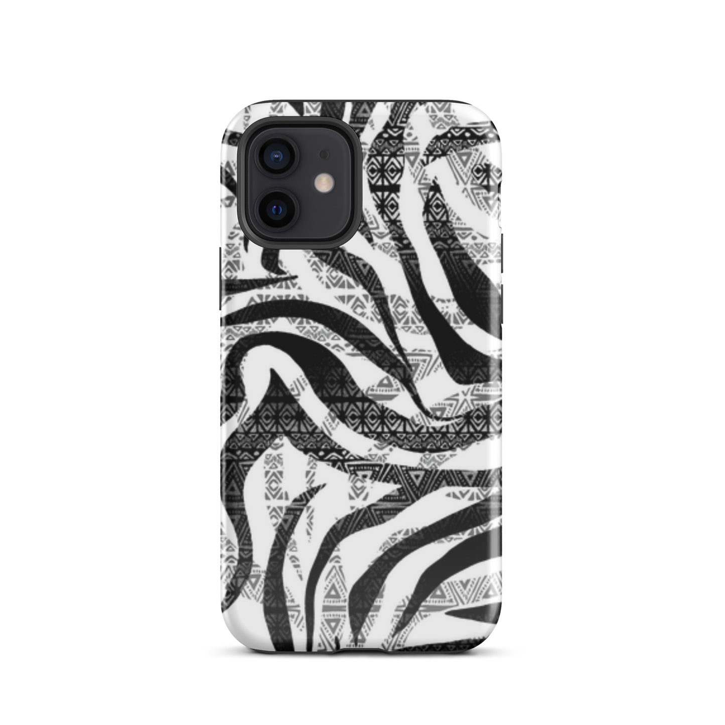 Zebra Print Tough Case for iPhone®