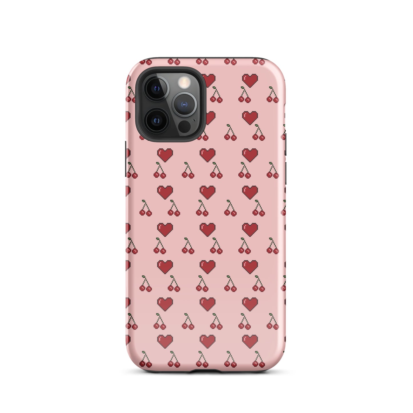 Cherry & Heart ❤️ Tough Case for iPhone®