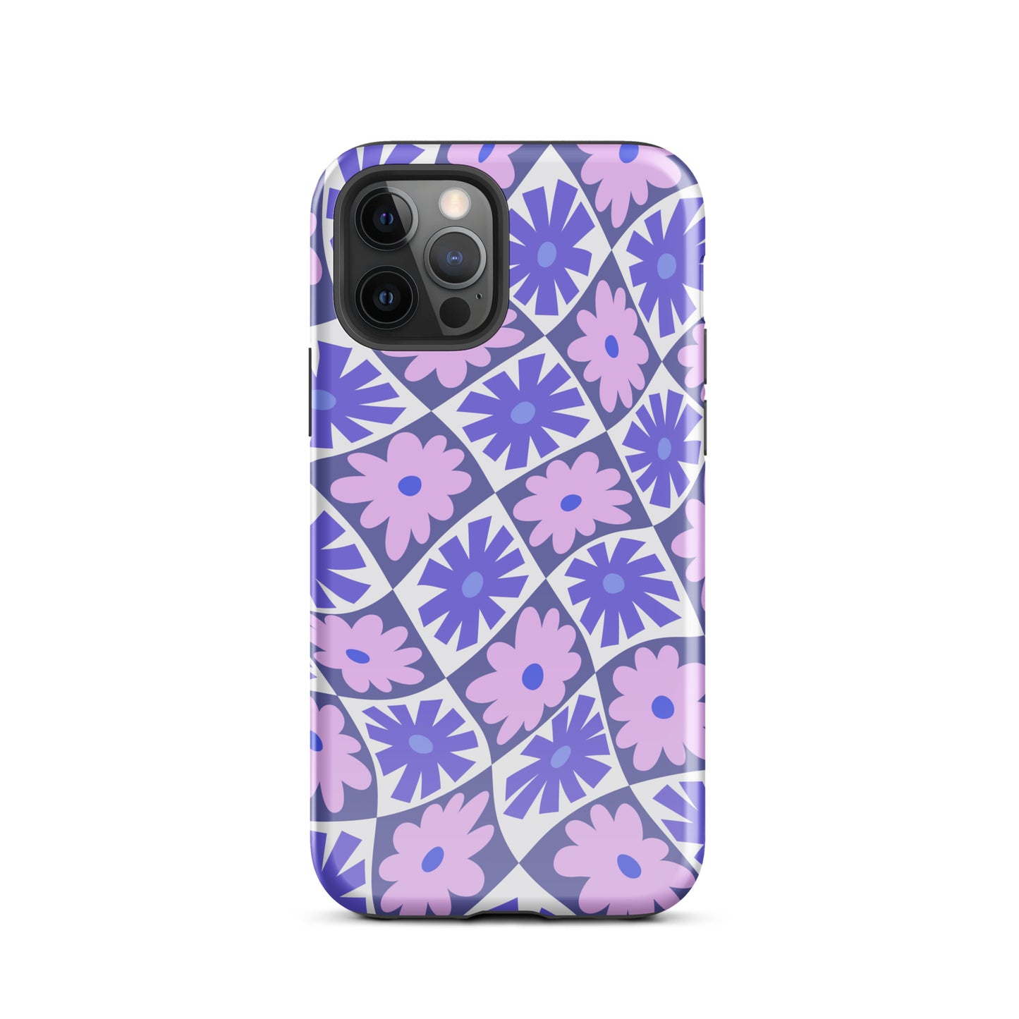 Purple Field Tough Case for iPhone®