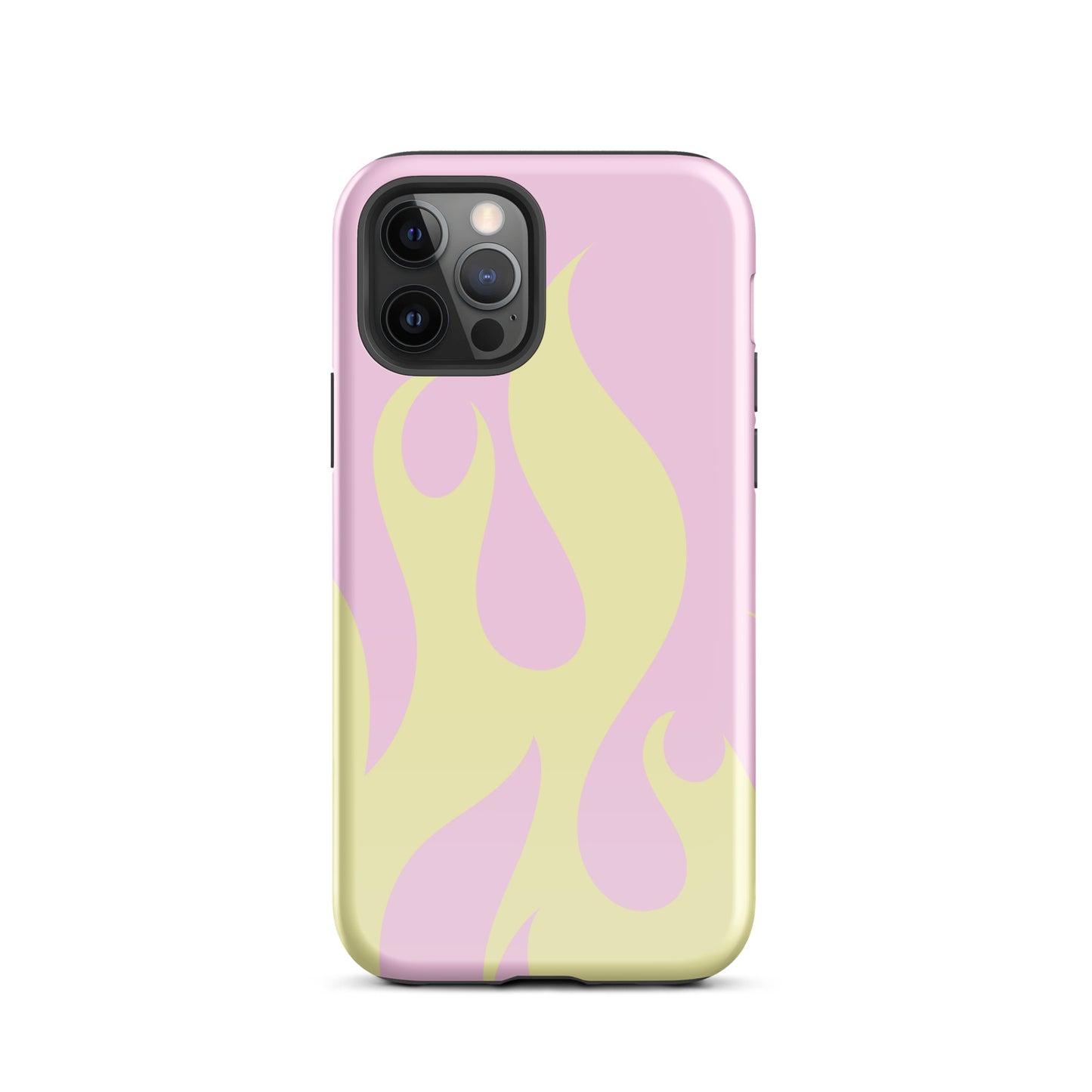 Yellow Flame Tough Case for iPhone®