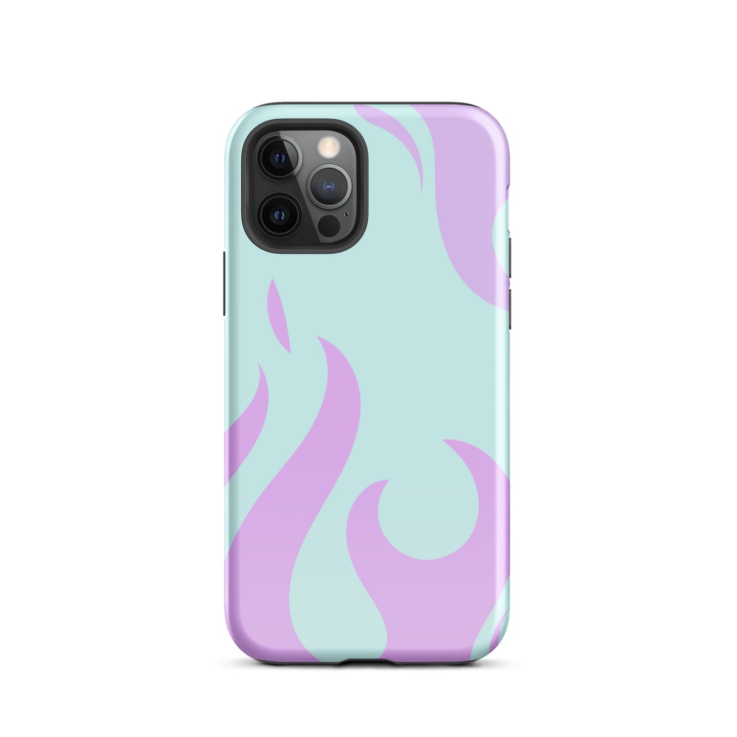 Purple Flame Tough Case for iPhone®