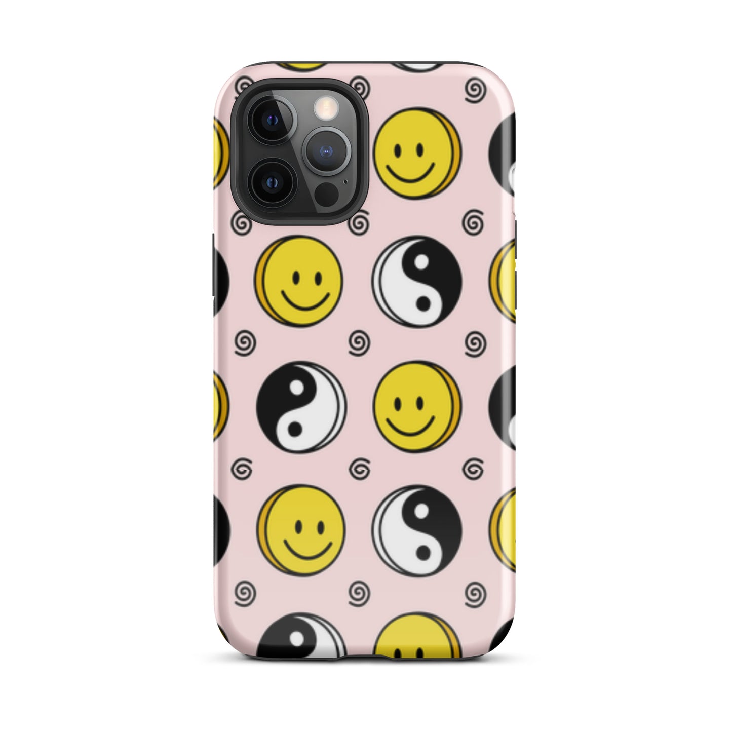 Smiley, Yin & Yang Tough Case for iPhone®