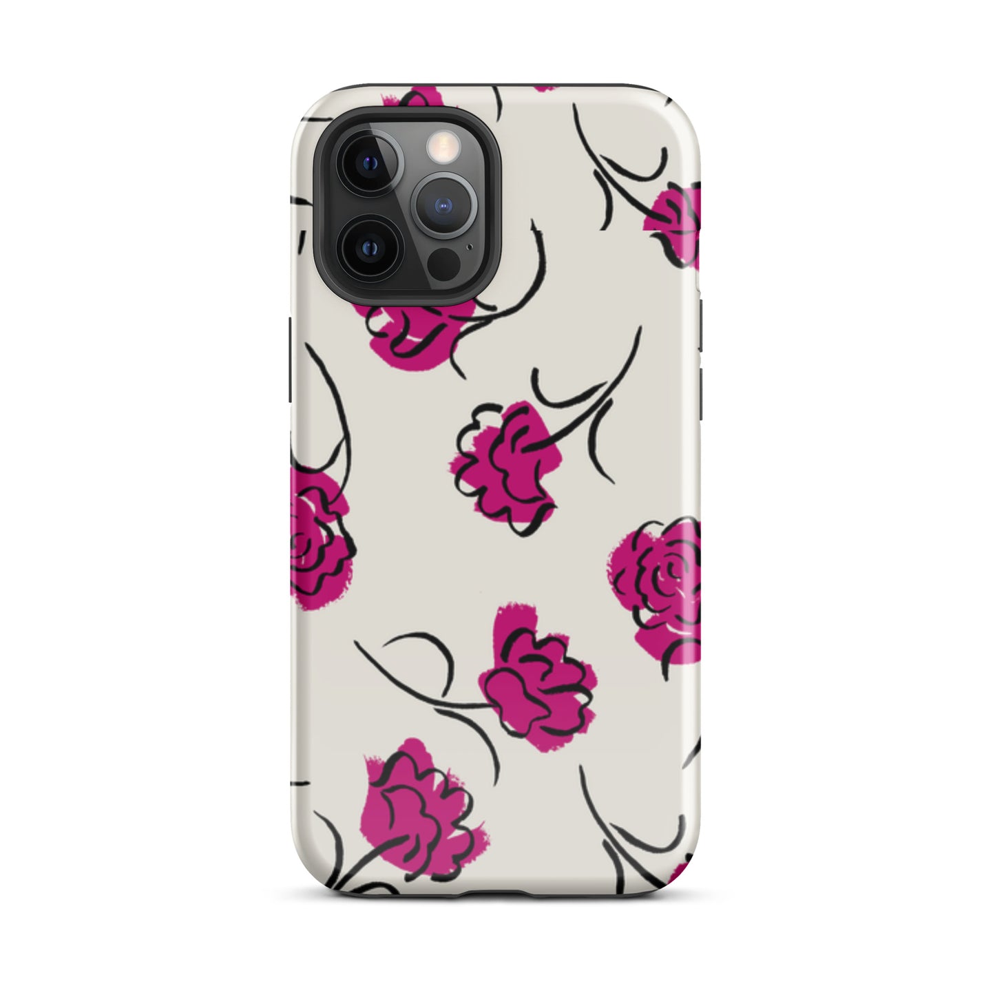 Rosey Romance Tough Case for iPhone®