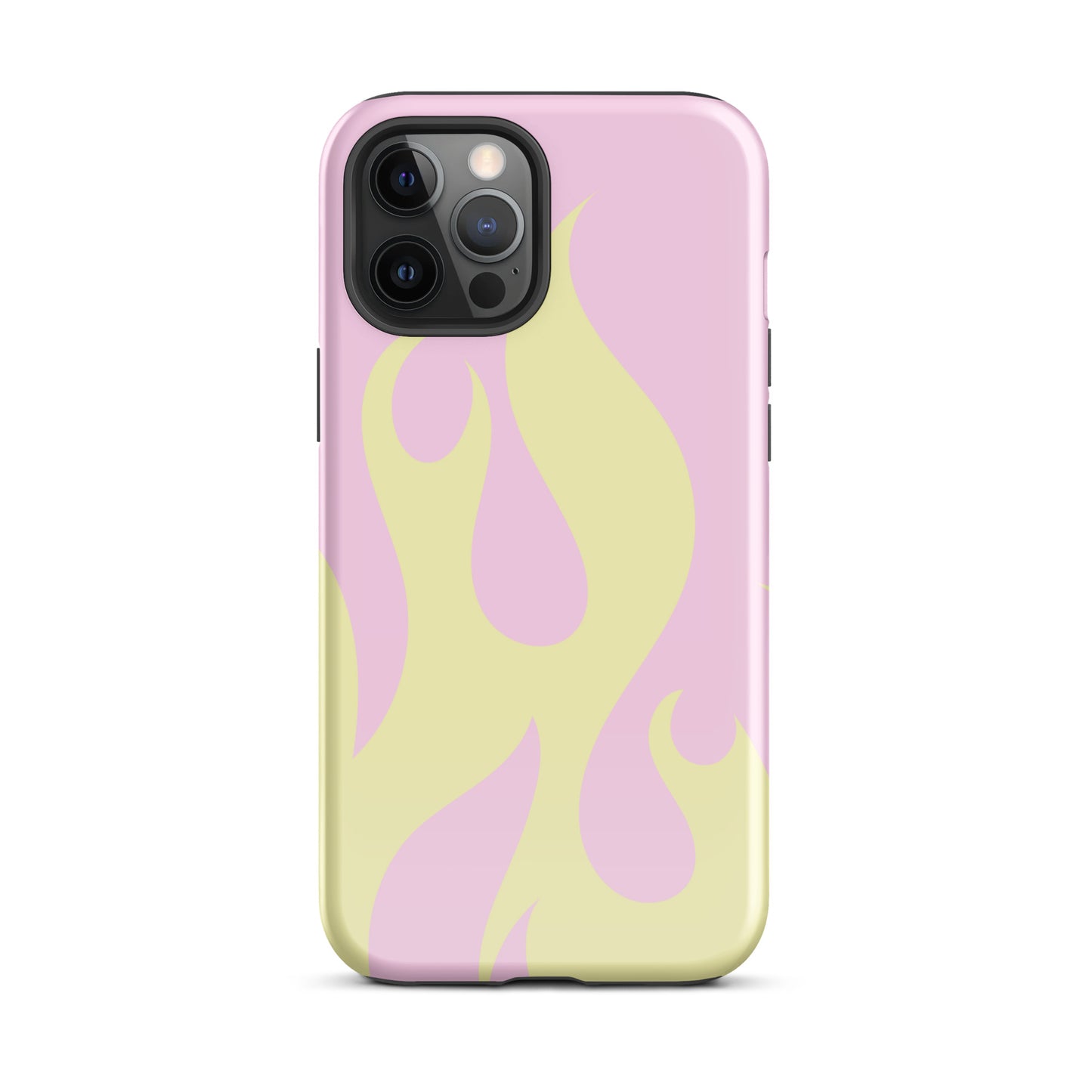 Yellow Flame Tough Case for iPhone®