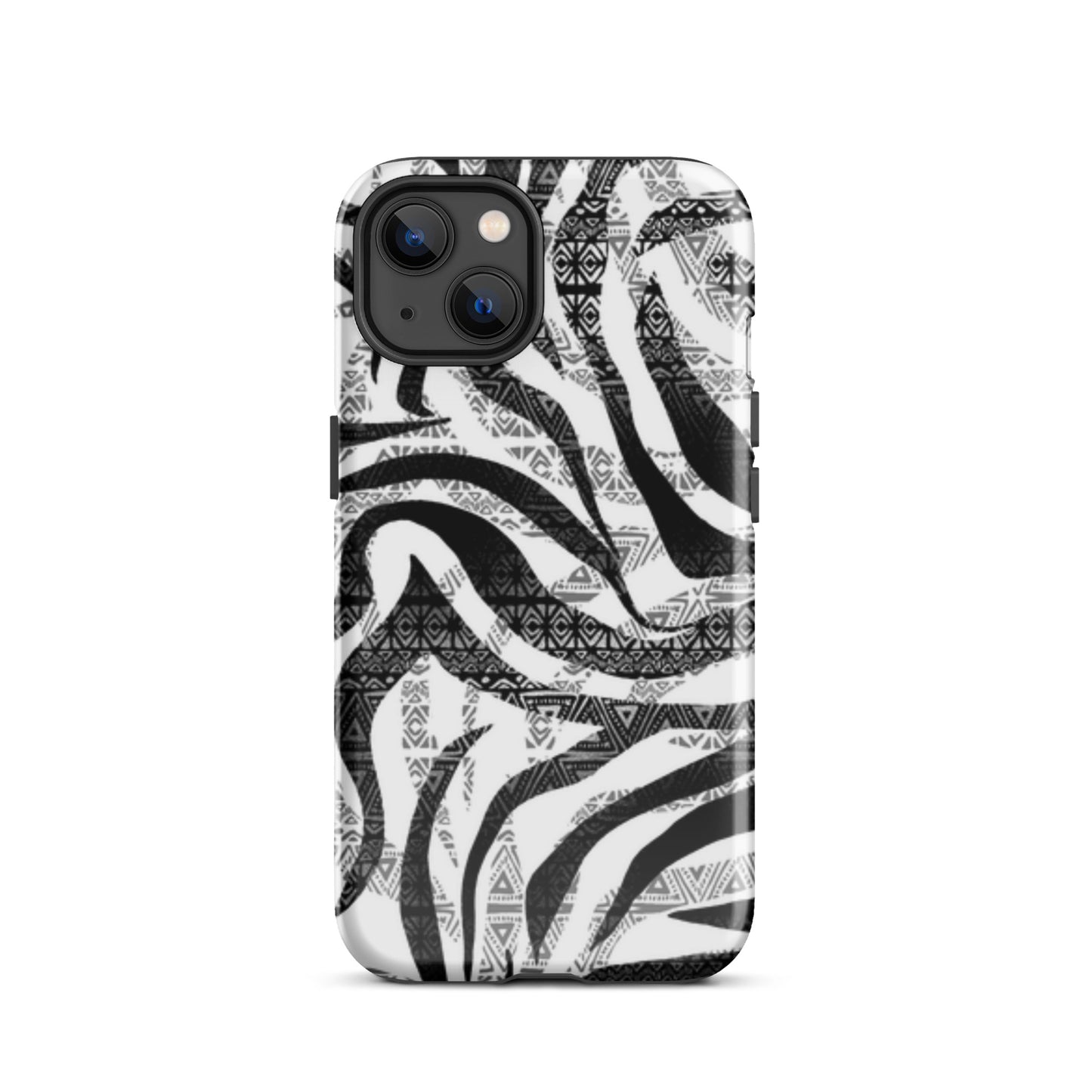 Zebra Print Tough Case for iPhone®