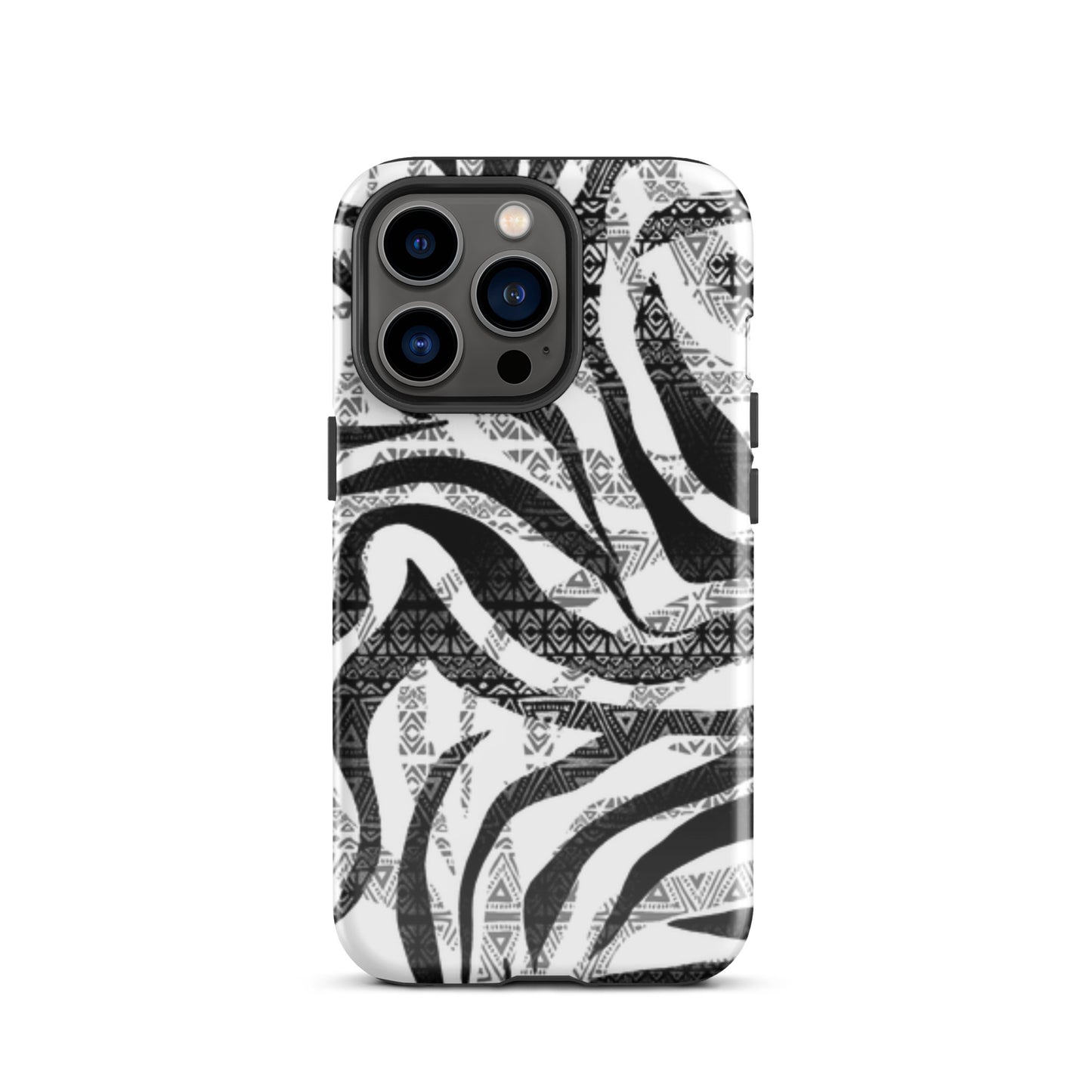 Zebra Print Tough Case for iPhone®