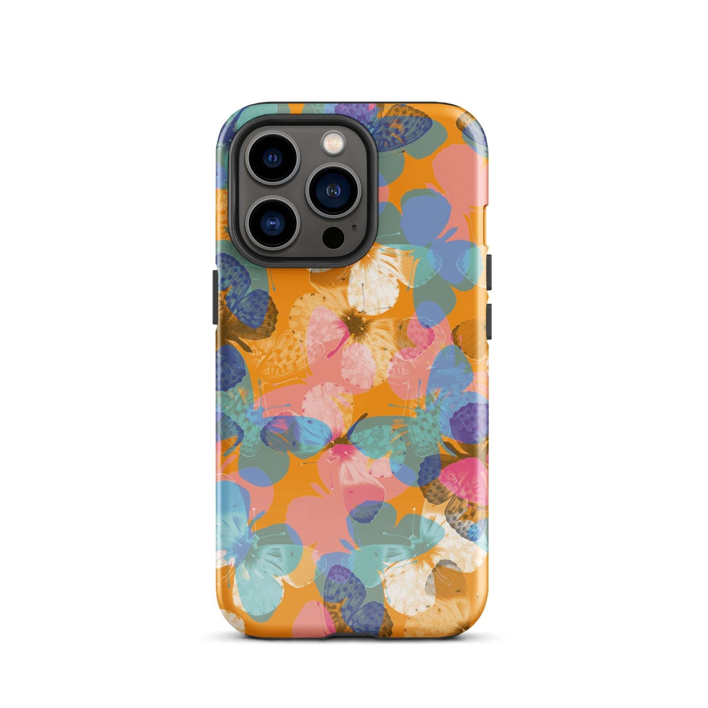 Flower & Butterfly Tough Case for iPhone®