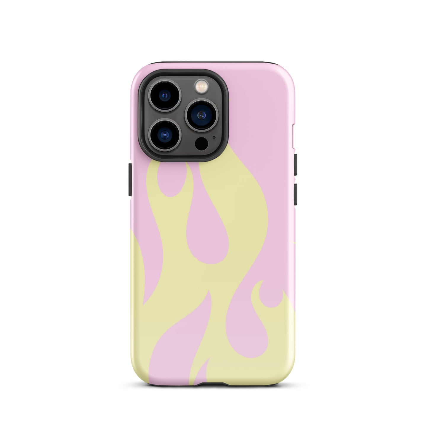 Yellow Flame Tough Case for iPhone®