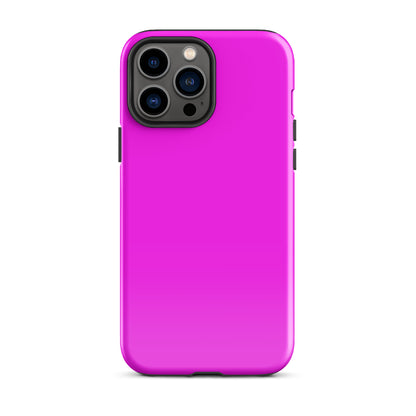 Neon Pink Tough Case for iPhone®