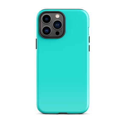 Neon Blue Tough Case for iPhone®