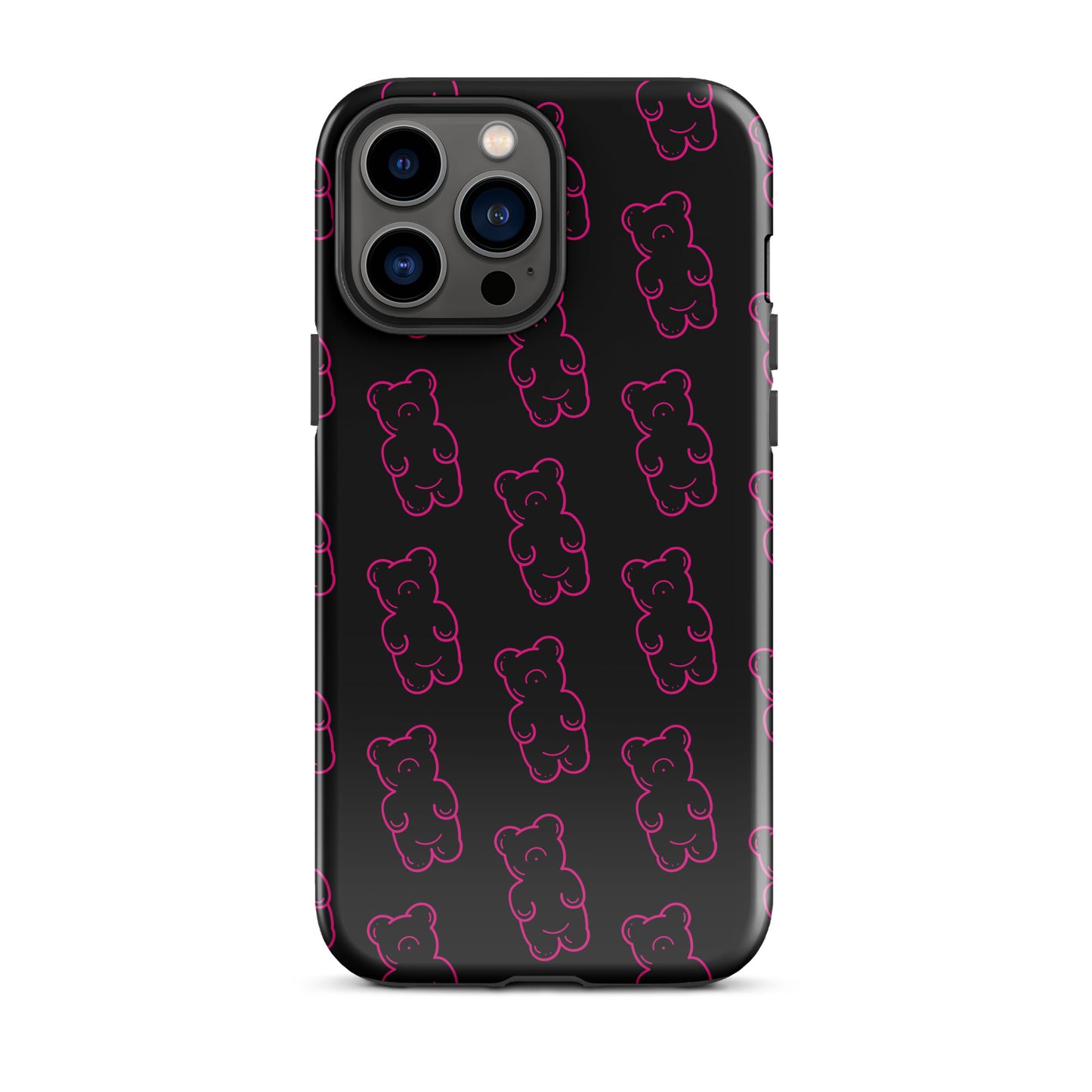 Gummy Bears 🐻 in Black Tough Case for iPhone®