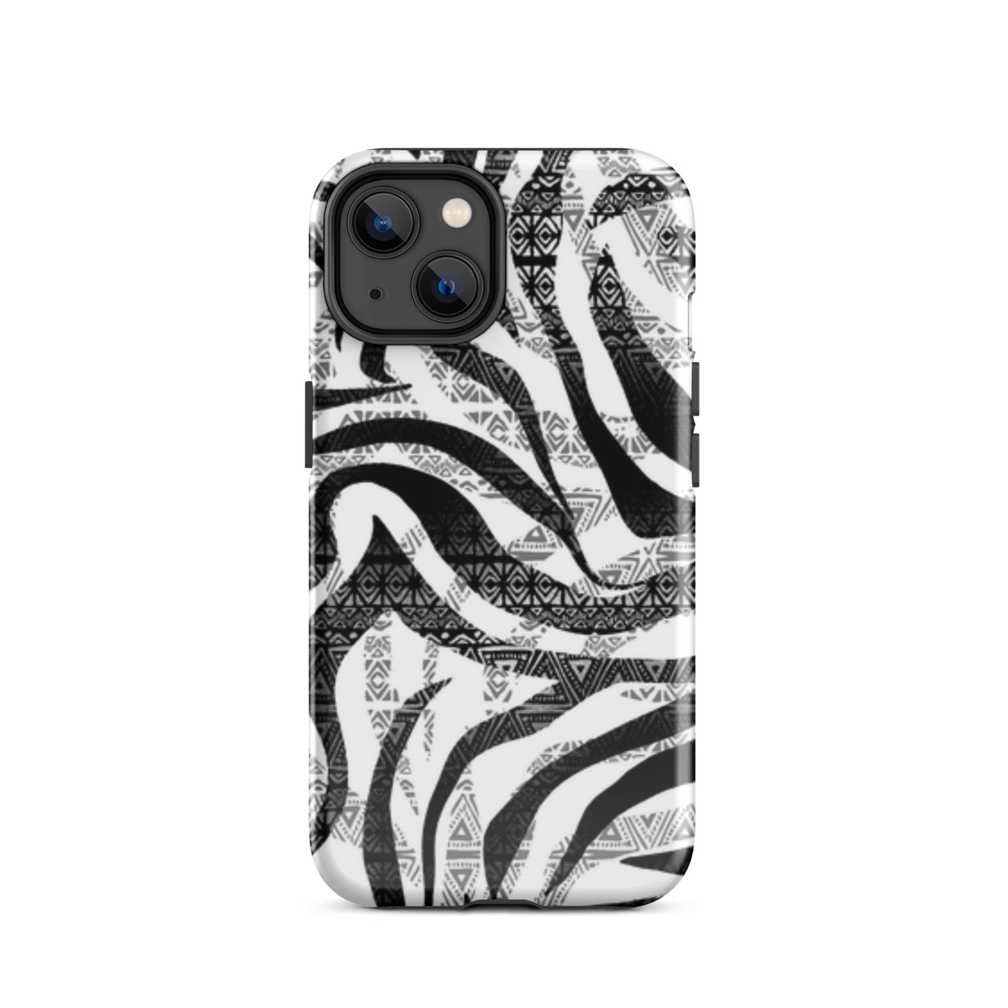 Zebra Print Tough Case for iPhone®