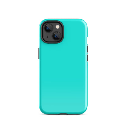 Neon Blue Tough Case for iPhone®