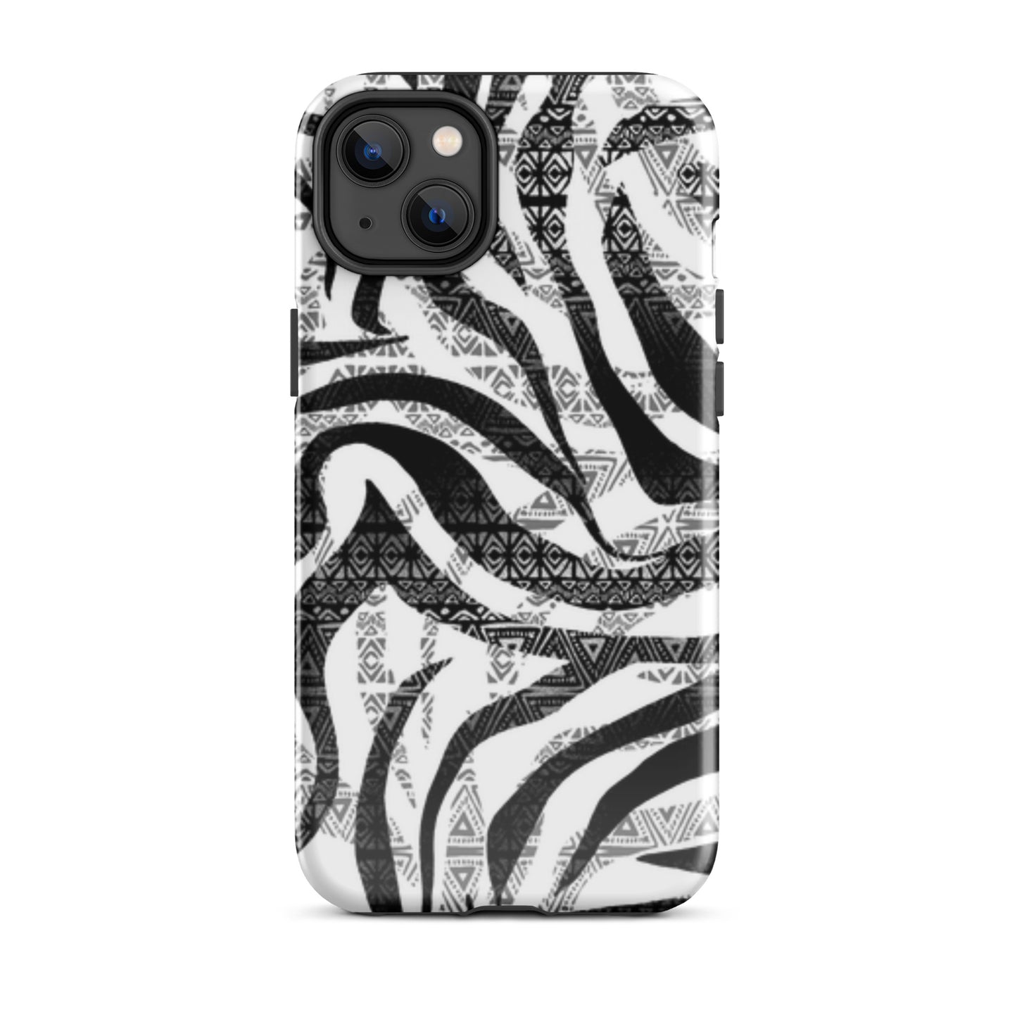 Zebra Print Tough Case for iPhone®