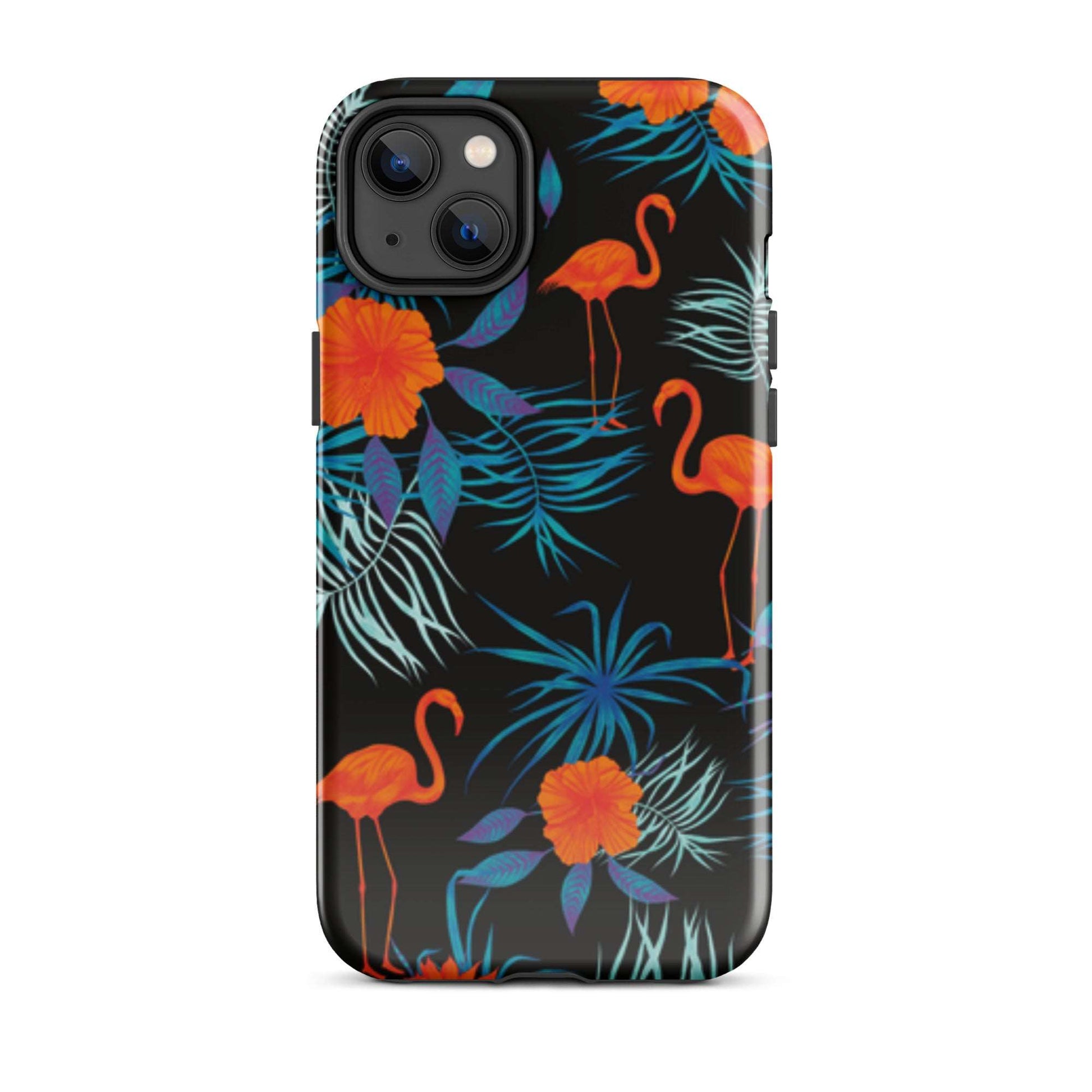 Flamingos Tough Case for iPhone®