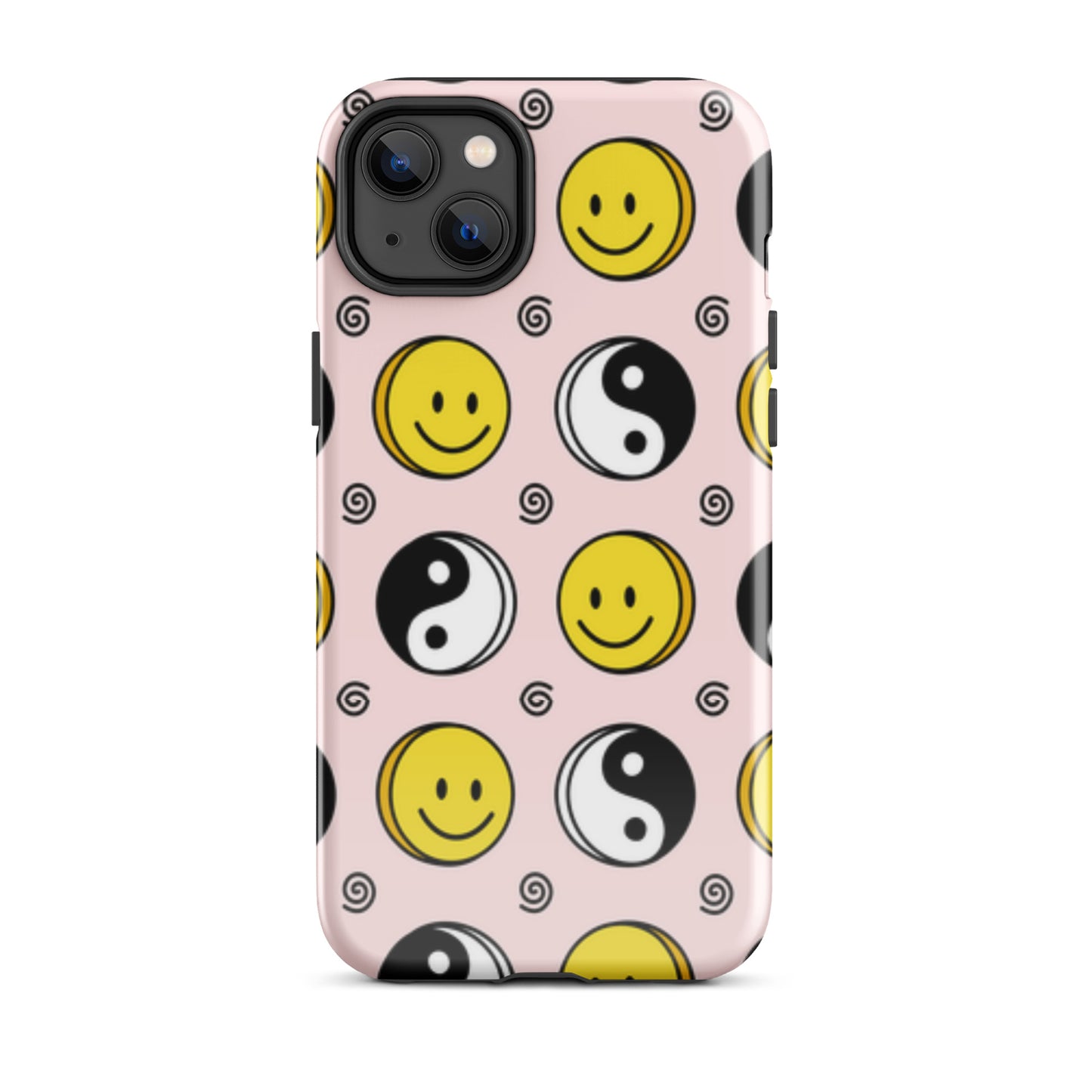 Smiley, Yin & Yang Tough Case for iPhone®