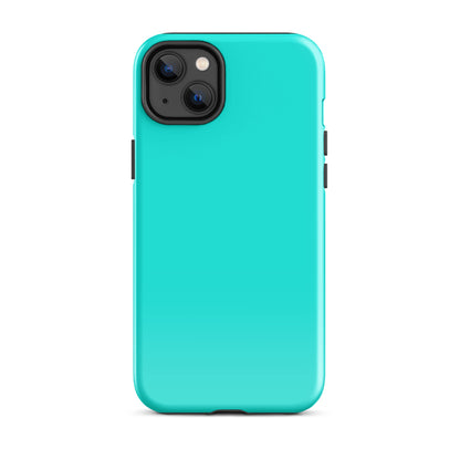 Neon Blue Tough Case for iPhone®