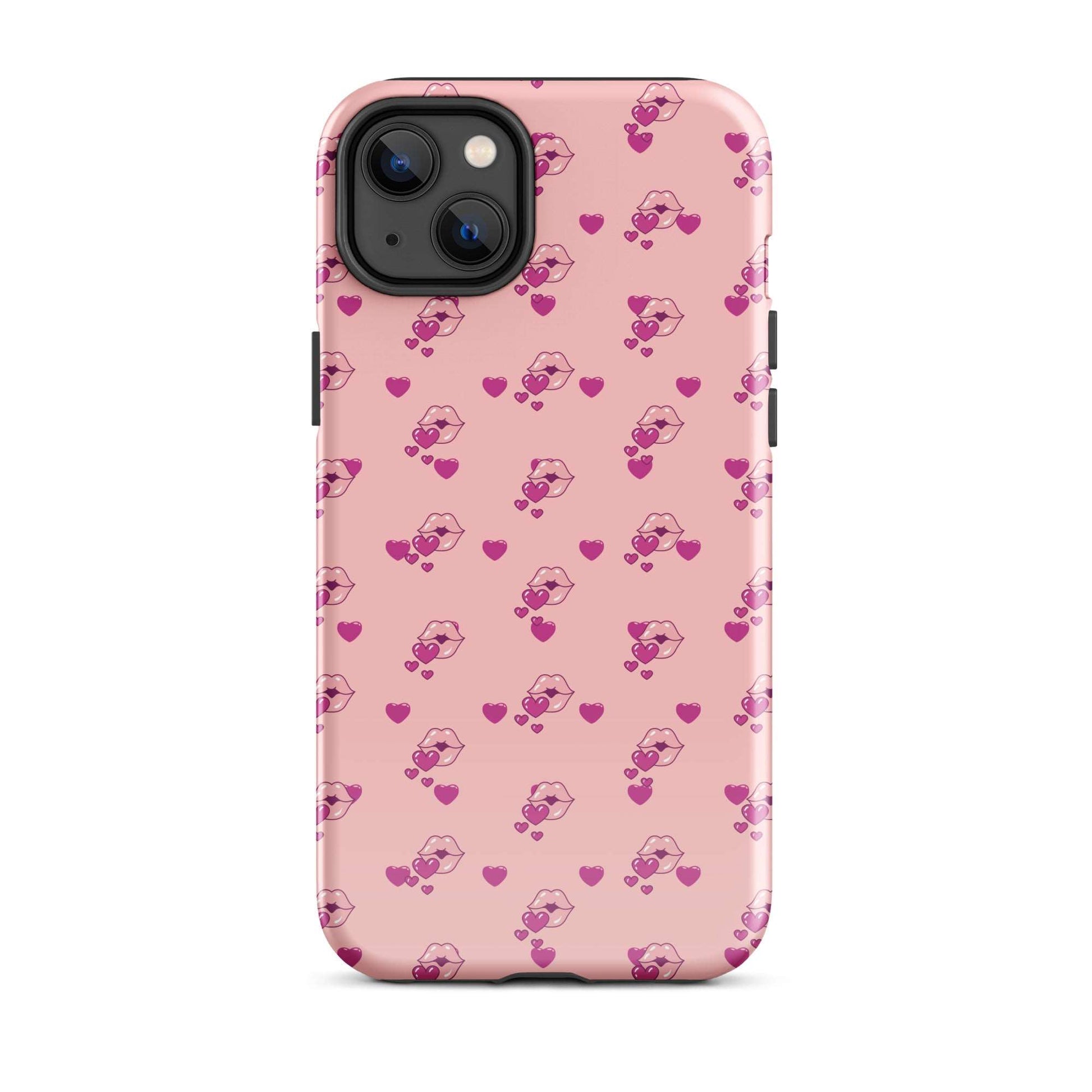 Heart & Kisses 😘 Tough Case for iPhone®