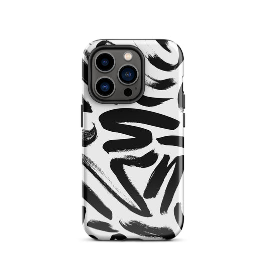 Brush Strokes Tough Case for iPhone®