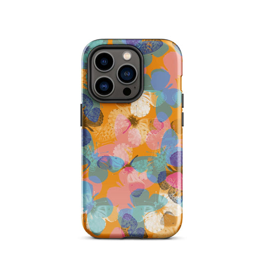 Flower & Butterfly Tough Case for iPhone®