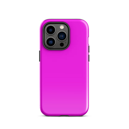 Neon Pink Tough Case for iPhone®