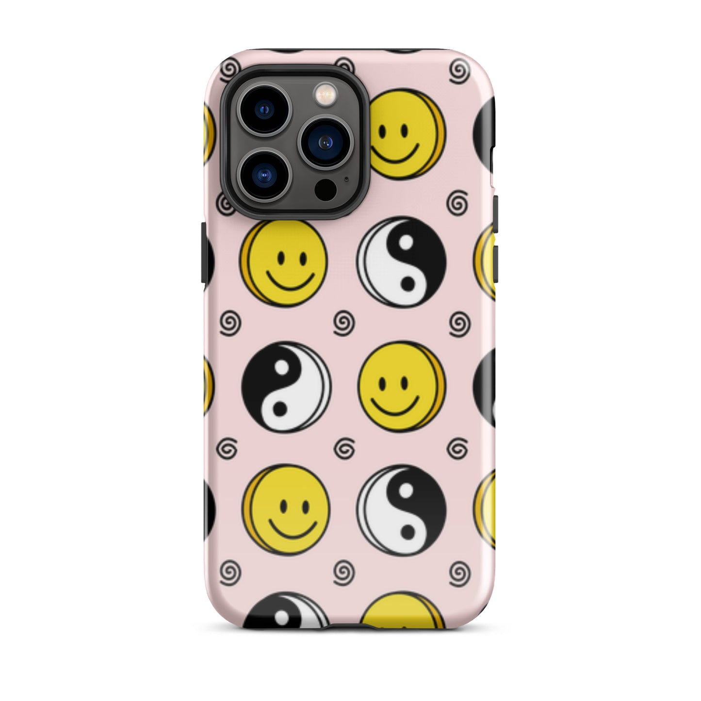 Smiley, Yin & Yang Tough Case for iPhone®